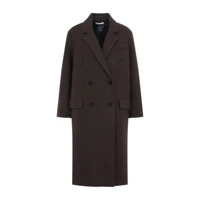 Co Oversized Double-breasted Wool Jacket In Pattern