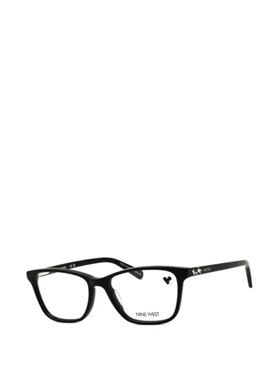 Nine West Rectangle-frame Glasses In Black