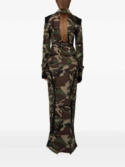 Srvc Studio Mecha Camouflage Cargo Jacket In Multi
