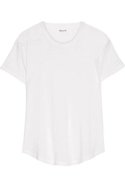 Shop Madewell Whisper Cotton-jersey T-shirt