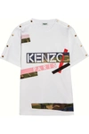 KENZO Printed cotton-jersey T-shirt