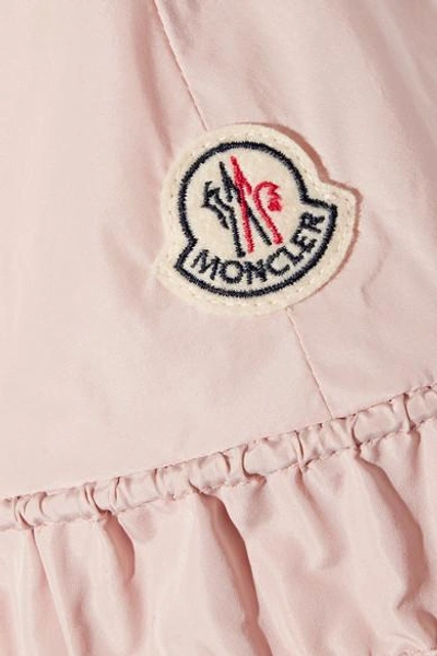 Shop Moncler - Jarosse Hooded Shell Jacket - Pastel Pink