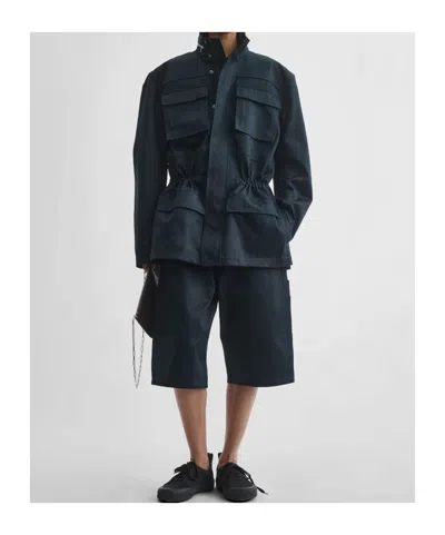 Phoebe Philo Utility Jacket In Blue