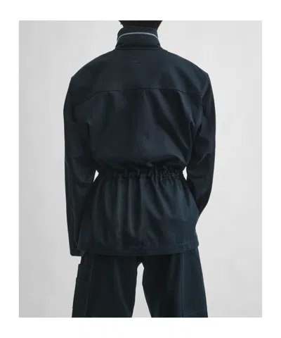 Phoebe Philo Utility Jacket In Blue