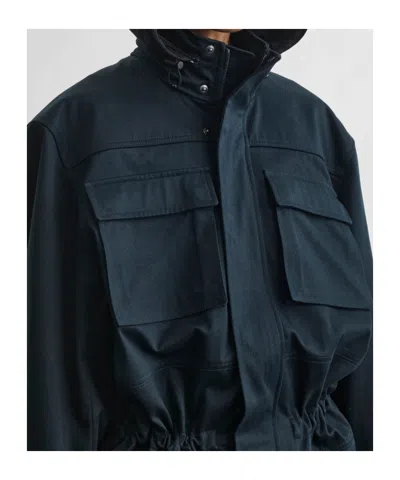 Phoebe Philo Utility Jacket In Blue