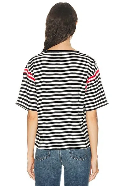 Bode Rib Stripe Training Shirt In Black