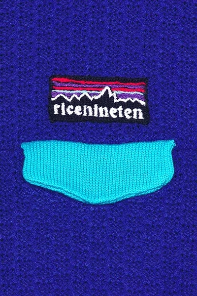 Rice Nine Ten Mountain Knitting Pullover In Multi
