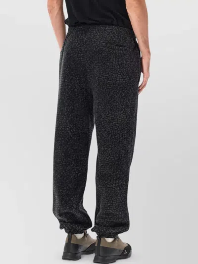Roa Printed Trousers In Black