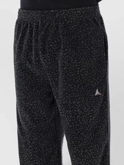 Roa Printed Trousers In Black