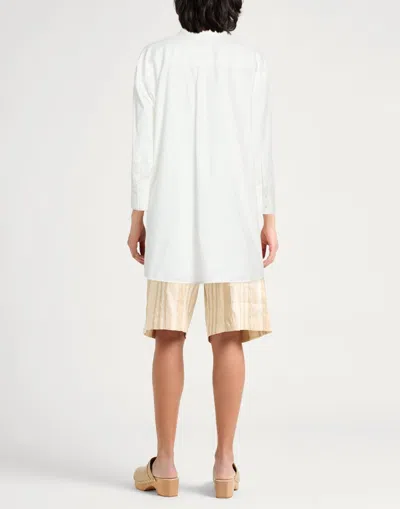 Weekend Max Mara Solid Colour Shirts  Blouses In White