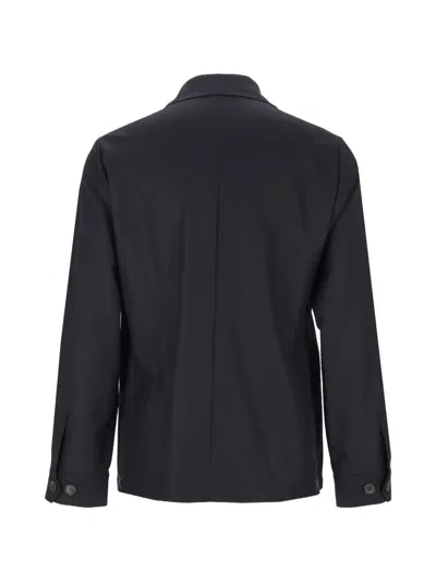 Corneliani Button-up Overshirt Jacket In Multi