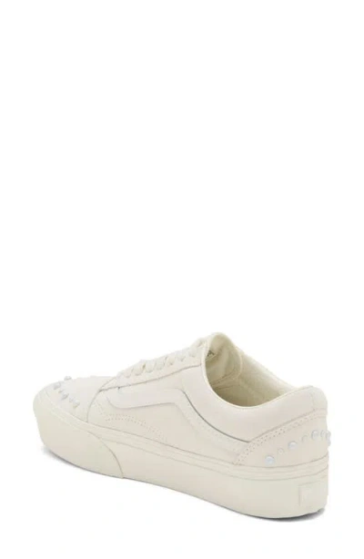 Vans Old Skool Platform Pear Mshml In White