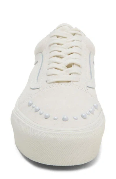 Vans Old Skool Platform Pear Mshml In White
