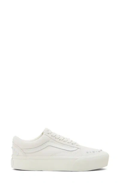 Vans Old Skool Platform Pear Mshml In White