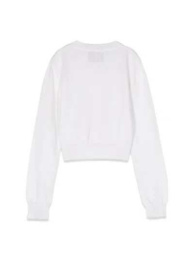 Simonetta Mini Knit Cardigan For Girls In White