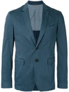 Burberry Slim-fit Blazer In Blue