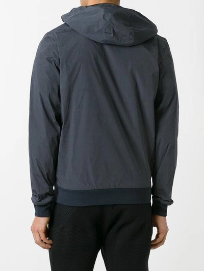 Shop Fendi Hooded Jacket - Grey