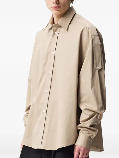 Adnym Sergeant Buttoned-flap Shirt In Neutral