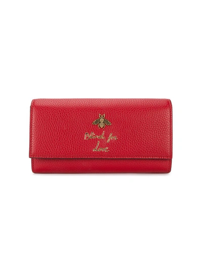 Gucci Blind For Love Wallet - White