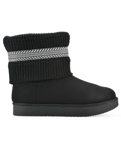 White Mountain Brysons Bootie In Black