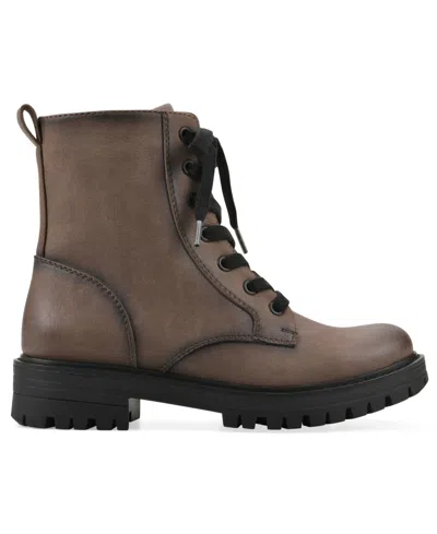 Cliffs By White Mountain Malia Combat Boot In Brown
