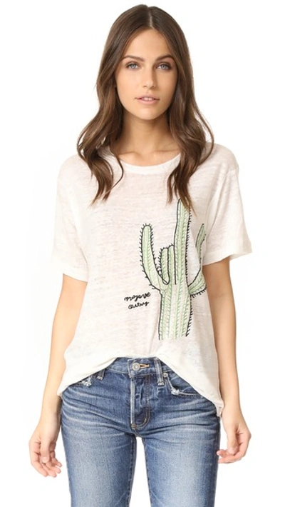 Shop Banner Day Mojave Cactus Tee In Bone