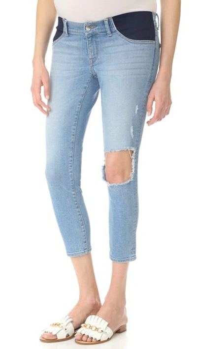 Dl1961 1961 Florence Crop Maternity Jeans In Clifton