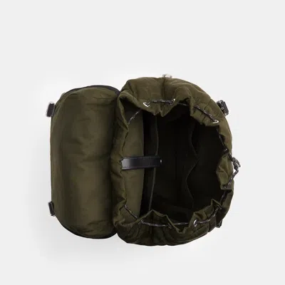 Coach Outlet Logan Backpack In Dark Moss