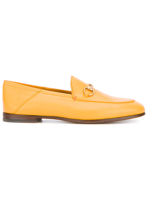 gucci yellow loafers