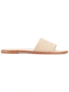 COMMON PROJECTS slider sandals,SUEDE100%