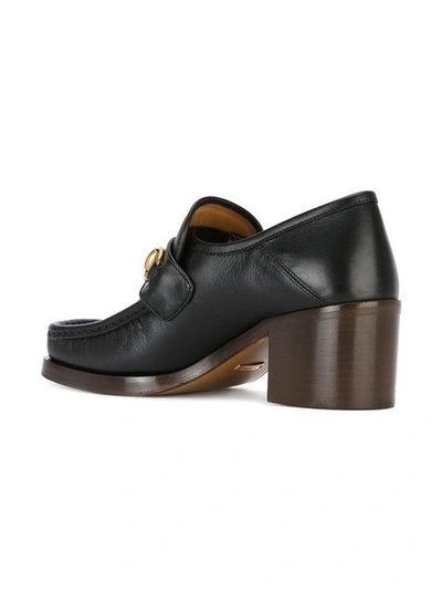 Shop Gucci High-heeled Loafers
