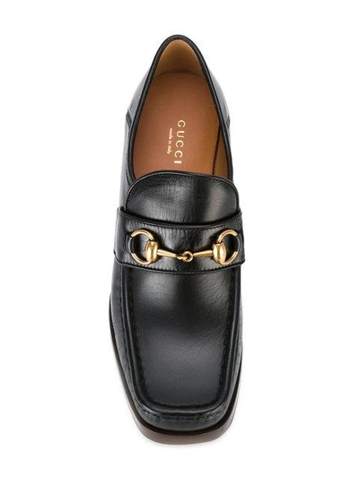 Shop Gucci High-heeled Loafers