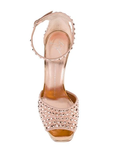 Shop Giuseppe Zanotti Soon Disco Sandals