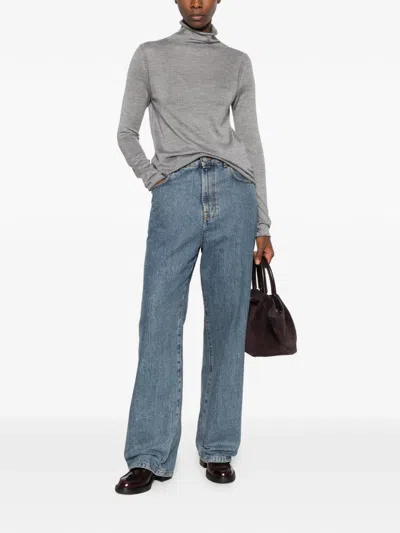 Fedeli Roll-neck Sweater In Multi