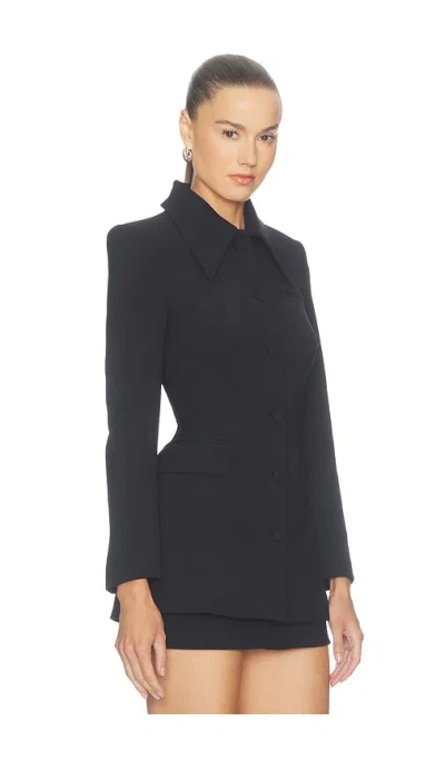 Odd Muse Structured Jacket In Black