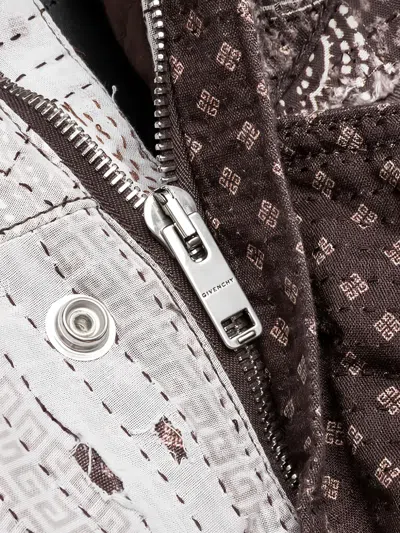 Givenchy Boro Quilted Jacket In Multi