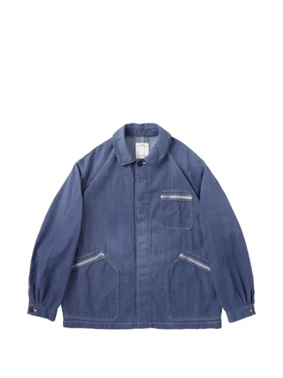 ECLAIR ZIP-POCKET COTTON JACKET