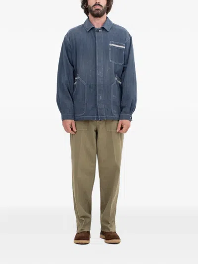 ECLAIR ZIP-POCKET COTTON JACKET