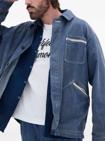 ECLAIR ZIP-POCKET COTTON JACKET