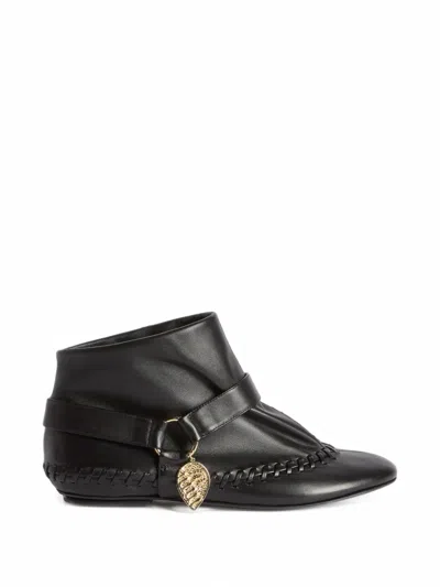Pucci Leather Ankle Boots In Multi