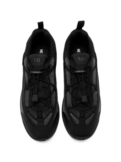 Moon Boot Moonlight Black Nylon Sneakers In Black