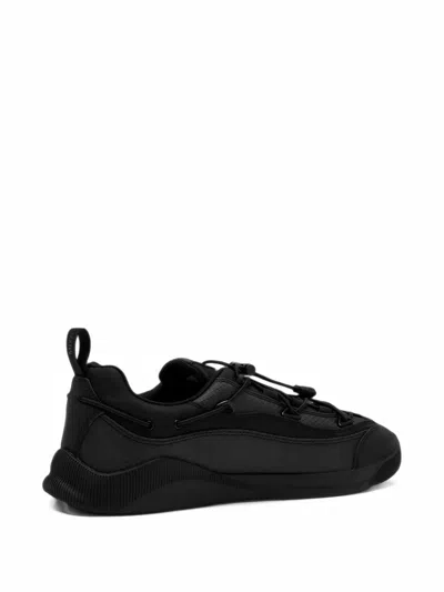 Moon Boot Moonlight Black Nylon Sneakers In Black