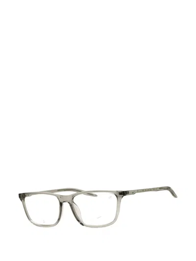 Nike Rectangle-frame Glasses In Gray