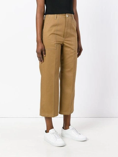 Shop Golden Goose Cropped Trousers