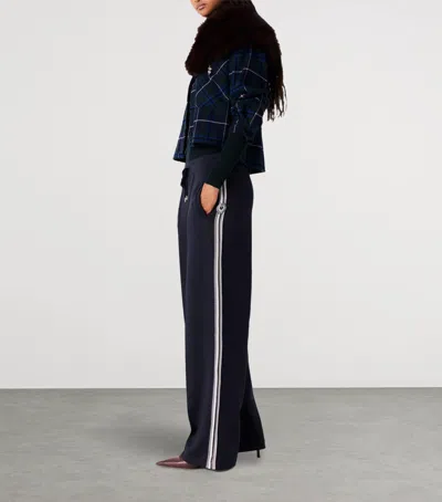 Maje Drawstring Sweatpants In Black