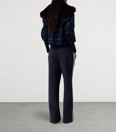 Maje Drawstring Sweatpants In Black