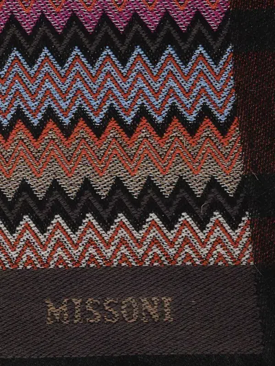 Missoni Zigzag-pattern Scarf In Multi