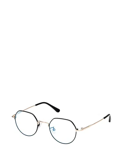 Tom Ford Geometric-frame Glasses In Black