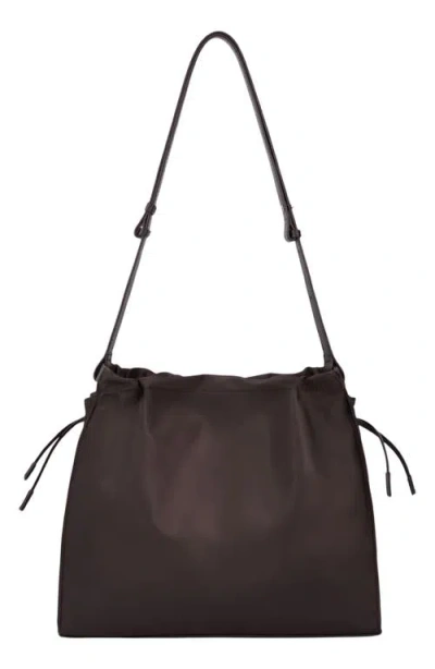 Oryany Medium Any Fabric Shoulder Bag In Choco Brown