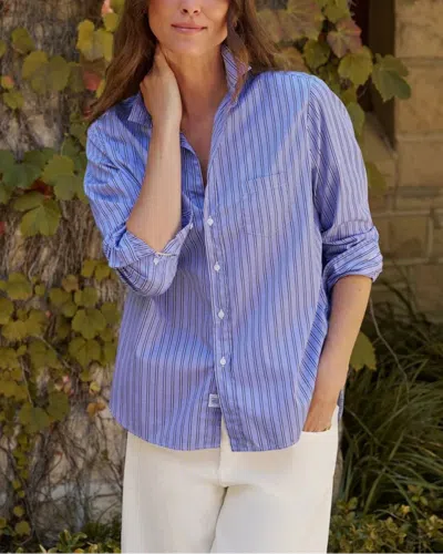 Frank And Eileen Eileen Button Up Shirt In Blue